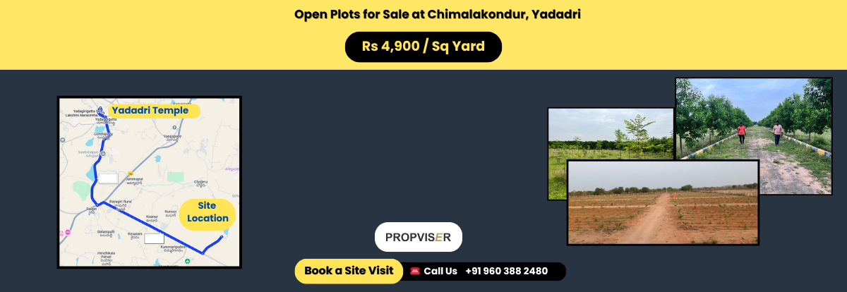 Chimalakondur ( Yadadri ) - Farmland Plots for Sale